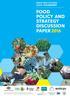NORTH EAST VICTORIA LOCAL GOVERNMENT FOOD POLICY AND STRATEGY DISCUSSION PAPER2016