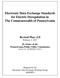Electronic Data Exchange Standards for Electric Deregulation in The Commonwealth of Pennsylvania