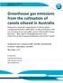 Greenhouse gas emissions from the cultivation of canola oilseed in Australia