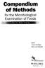 Compendium. of Methods. for the Microbiological Examination of Foods APHA PRESS. Mary Lou Tortorello. Yvonne Salfinger.