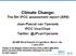 Climate Change: The 5th IPCC assessment report (AR5)