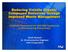 Originally Presented at the 2005 ISMI Symposium on Manufacturing Effectiveness Scott Stewart Sr. Environmental Engineer Intel Corporation