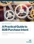 A Practical Guide to B2B Purchase Intent
