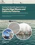 Harmful Algal Blooms and California Fisheries Scientific Insights, Recommendations and Guidance for California