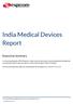 India Medical Devices Report
