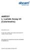 ab65331 L- Lactate Assay kit (Colorimetric)