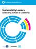 The Sustainability Leaders: Celebrating 20 Years of Leadership