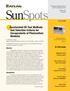SunSpots. Accelerated UV Test Methods and Selection Criteria for Encapsulants of Photovoltaic Modules. 3 EMMAQUA Winter Exposure Special