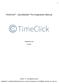 TimeClick QuickBooks Pro Integration Manual