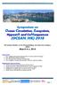 Symposium on Ocean Circulation, Ecosystem, HypoxiA and CoNsequences (OCEAN_HK)2018 March 4-6, Symposium on (OCEAN_HK) 2018