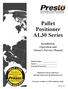 Pallet Positioner AL30 Series