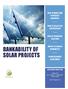 BANKABILITY OF SOLAR PROJECTS  HOW TO MAKE YOUR PV PROJECT BANKABLE? HOW TO SELECT EPC CONTRATCOR? ROLE OF TECHNLOGY SELECTION
