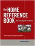 the HOME REFERENCE BOOK the encyclopedia of homes