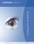 product portfolio Visual Electrophysiology I Color Vision I Pupil + Ocular Motor Function I Specular Microscopy