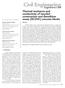 Civil Engineering Thermal resistance and conductivity of recycled construction and demolition