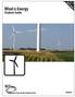 Wind is Energy. Student Guide PRIMARY