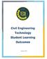 Civil Engineering Technology Student Learning Outcomes
