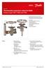 Thermostatic expansion valves for R290 Product type TUB / TUBE and TCBE
