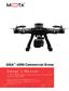 GIGA Commercial Drone. Owner s Manual. For Owner s Manual updates, warranty information, and support, visit: