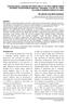 Jurnal Agribisnis dan Ekonomi Pertanian (Volume 1. No 1 - Mei 2007)