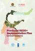 Provincial REDD+ Implementation Plan