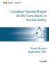 Rapport national du Canada pour la Convention sur la sûreté nucléaire Quatrième Rapport