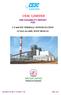 CESC LIMITED PRE FEASIBILITY REPORT FOR 2 X 660 MW THERMAL POWER STATION AT BALAGARH, WEST BENGAL MECON LIMITED RANCHI