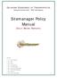 Sitemanager Policy Manual