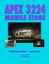 APEX 3224 MOBILE STAGE. mobilestages.miami / apex.miami (C) 2016 ALL RIGHTS RESERVED