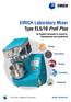 EIRICH Laboratory Mixer Type EL5/10 Profi Plus