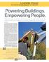 Powering Buildings. Empowering People.