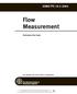 ASME PTC Flow Measurement