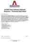 A-4300 Clear Silicone Aliphatic Polyurea Technical Data Sheet