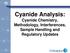 Cyanide Analysis: Cyanide Chemistry, Methodology, Interferences, Sample Handling and Regulatory Updates