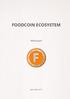 FOODCOIN ECOSYSTEM. Whitepaper