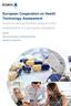 European Cooperation on Health Technology Assessment