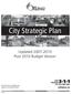City Strategic Plan. Updated Post 2010 Budget Version. ottawa.ca. This document is available upon request in an alternate format.
