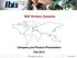 IBIS Bindery Systems Company and Product Presentation Feb 2015