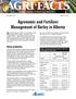 Agronomic and Fertilizer Management of Barley in Alberta