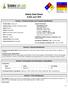 Safety Data Sheet. Arabic gum SDS. Section 1: Chemical Product and Company Identification. Section 2: Hazards Identification