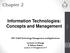 Information Technologies: Concepts and Management. MIT 21043, Technology Management and Applications