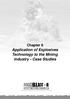 Chapter 6. Application of Explosives Technology to the Mining Industry - Case Studies