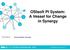 OSIsoft PI System: A Vessel for Change in Synergy