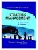 STRATEGIC MANAGEMENT (As per New Syllabus of Six Semester BBM, Bangalore University, w.e.f )