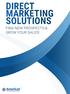 DIRECT MARKETING SOLUTIONS