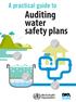 A practical guide to. Auditing water safety plans