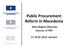 Public Procurement Reform in Macedonia
