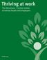 Thriving at work The Stevenson / Farmer review of mental health and employers