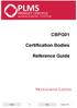 CBPG01. Certification Bodies. Reference Guide