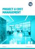 PROJECT & COST MANAGEMENT